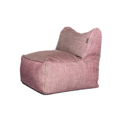 Dotty Pouf Medium Raspberry | Armchairs | Roolf Outdoor Living