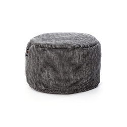 Dotty Round Pouf Ø 50 Cm Anthracite | Poufs | Roolf Outdoor Living