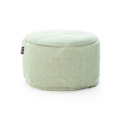 Dotty Round Pouf Ø 50 Cm Lime | Pufs | Roolf Outdoor Living
