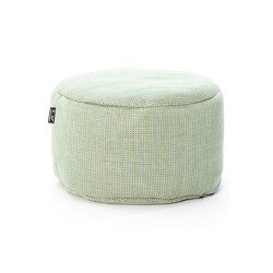 Dotty Round Pouf Ø 70 Cm Lime | Poufs | Roolf Outdoor Living