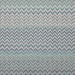Ziggy Outdoor Carpet Blue/Beige Round | Alfombras / Alfombras de diseño | Roolf Outdoor Living