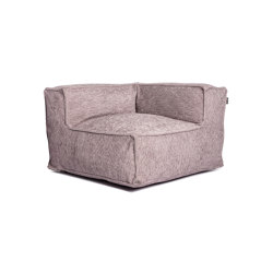 Silky Corner Seat Pouf Lilac | Sessel | Roolf Outdoor Living