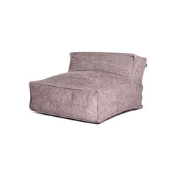 Silky Single Seat Pouf Lilac | Fauteuils | Roolf Outdoor Living