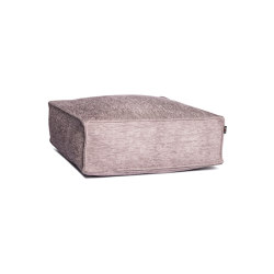 SILKY Square Pouf Lilac | Poufs | Roolf Outdoor Living