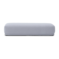 Connect Modular Sofa | Back-To-Back End Module (N) | Poufs | Muuto