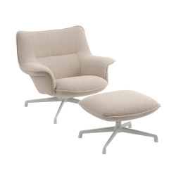 Doze Lounge Chair Low Back | Swivel Base