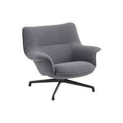 Doze Lounge Chair Low Back | Swivel Base | Armchairs | Muuto