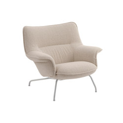 Doze Lounge Chair Low Back | Tube Base | Fauteuils | Muuto