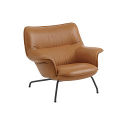 Doze Lounge Chair Low Back | Tube Base | Armchairs | Muuto