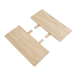 Earnest Extendable Table | Extension Leaves | Set of 2 |  | Muuto