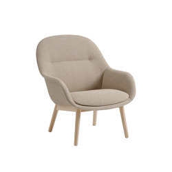 Fiber Lounge Armchair | Wood Base | Fauteuils | Muuto