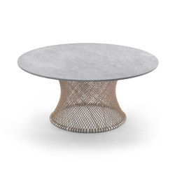 Oasis dining table | Tabletop round | Flexform