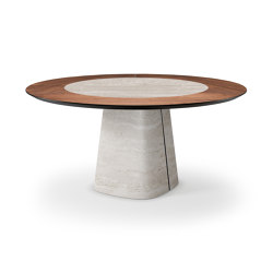 Rado Ker-Wood Round | Dining tables | Cattelan Italia