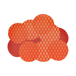 Citrus Rug Orange | Tapis / Tapis de designers | GAN