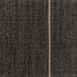 Reversible Rug Wool Side Black | Tapis / Tapis de designers | GAN