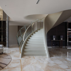 22Carat Penthouse | Spiral stairs | Siller Treppen