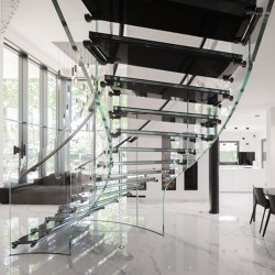Mistral Helical | Curved stairs | Siller Treppen