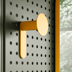 MATCH wardrobe system | Single hooks | Müller Möbelfabrikation