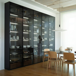 Glass door unit | Kitchen cabinets | Santos