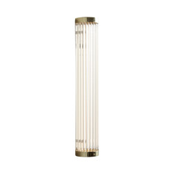 Pillar LED wall light, 40/7cm, Polished Brass | Wall lights | Original BTC