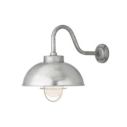 Shipyard Wall, Galvanised, Frosted Glass | Wall lights | Original BTC