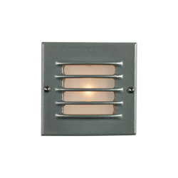 Low Voltage Recessed Steplight & Back Box, Weathered Bronze | Outdoor wall lights | Original BTC