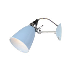 Hector Small Dome Clip Light, Light Blue | Wall lights | Original BTC