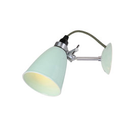 Hector Small Dome Clip Light, Light Green | Wall lights | Original BTC
