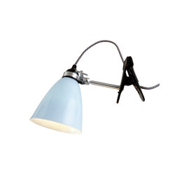 Hector Medium Dome Clip Light, Light Blue | Special lights | Original BTC