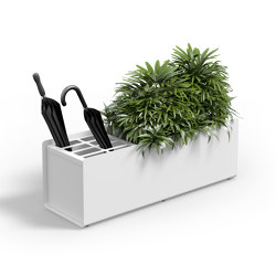 Crepe plant pot-umbrella stand | Umbrella stands | Systemtronic