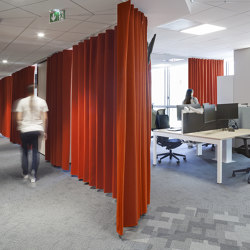 Velio Acoustic curtains | Sound absorbing objects | Texaa®
