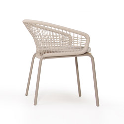 Ace Dining Armchair - Taupe | Chaises | Design Pergola