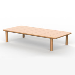 Amalfi Coffee Table - Natural Teak | Tables basses | Design Pergola