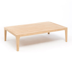 Andrey Coffee Table 122x78cm - Natural Teak