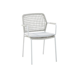 Bolzano Dining Chair - Frosten Grey Rope | Sillas | Design Pergola