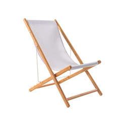 Bromo Deck Chair - Chalk | Chaises | Design Pergola