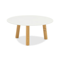 Helen Teak Coffee Table D60xH30cm, Ceramic Top | Coffee tables | Design Pergola