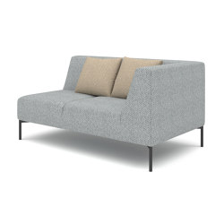 Justo 2-Seater Sofa, Left Arm | Sofas | Design Pergola