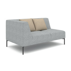 Justo 2-Seater Sofa, Right Arm | Canapés | Design Pergola