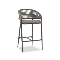 Kent Rope Bar Stool | open base | Design Pergola