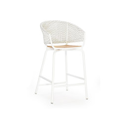 Lake Bar Stool - Teak Seat | Sgabelli bancone | Design Pergola