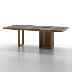 Malibu Rectangular Dining Table 240x110cm | Tables de repas | Design Pergola