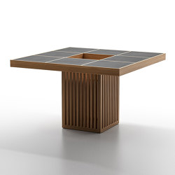 Malibu Square Dining Table 120x120cm