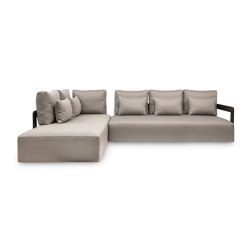 Mars ALU Corner Sofa, Right Corner | Divani | Design Pergola