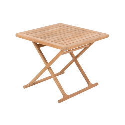 Milano Folding Yacht Side Table - Natural Teak | Mesas auxiliares | Design Pergola