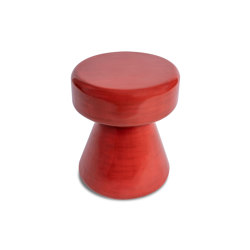 Miro Side Table D37xH46cm, Terracotta Red | Mesas auxiliares | Design Pergola