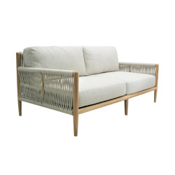 Mood 2-Seater Sofa - Natural Teak | Canapés | Design Pergola