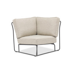 Nina Corner Unit, High Back | Armchairs | Design Pergola