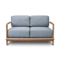 Ona 2-Seater Sofa - Natural Teak | Sofás | Design Pergola