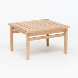 Ona Side Table 56x56cm - Natural Teak | Tables basses | Design Pergola